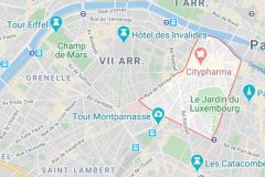 arrondissement 6 maps