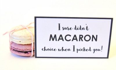 Puns about crepes and macarons