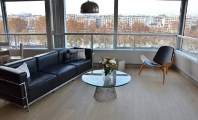Modern apartment in Paris